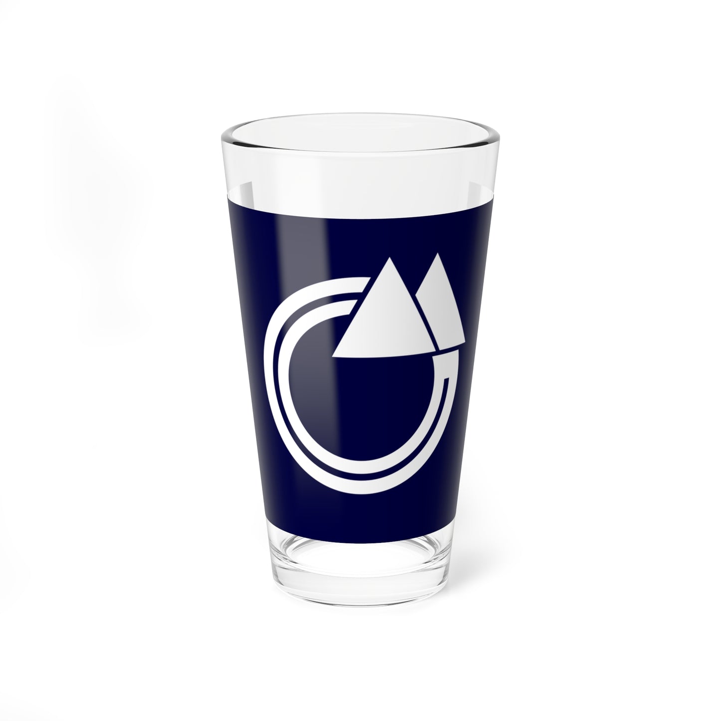 Flag of Hakuba Nagano (Japan) Pint Glass 16oz