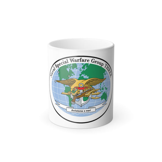 NSWG 3 Naval Special Warfare Group 3 (U.S. Navy) Color Changing Mug 11oz