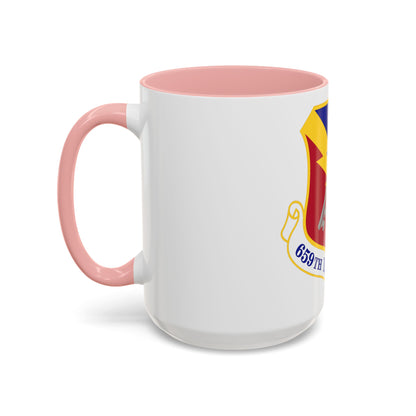 659 Intelligence Surveillance and Reconnaissance Group ACC (U.S. Air Force) Accent Coffee Mug