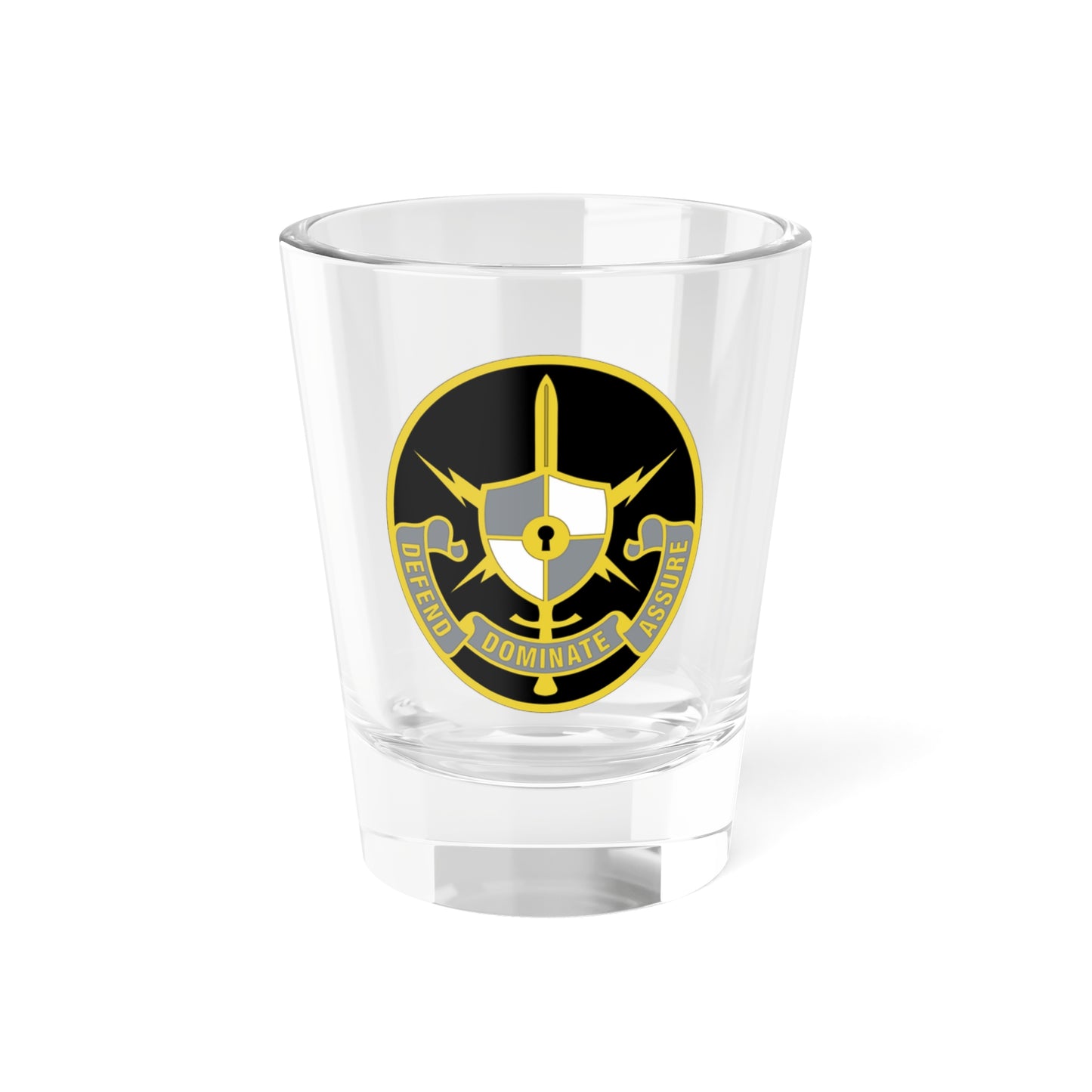 United States Cyber School 2 (U.S. Army) Shot Glass 1.5oz