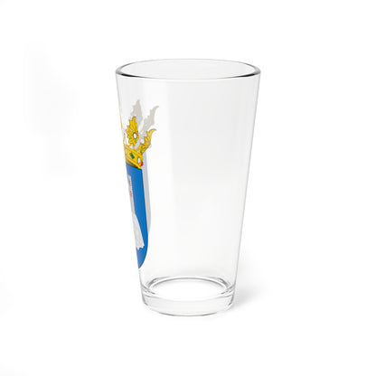 Escudo de Berrueco (Spain) (Coat of Arms) Pint Glass 16oz