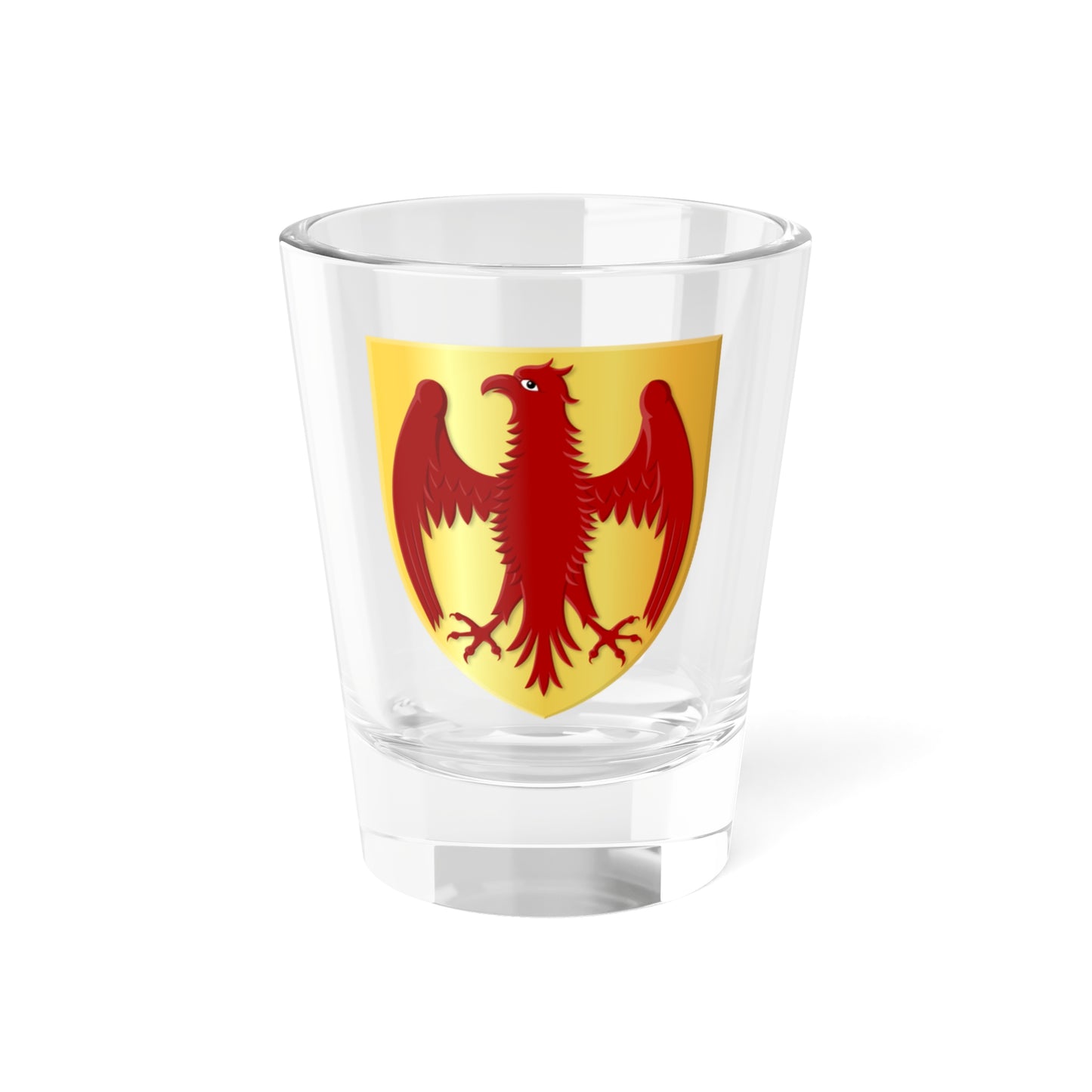 Herstappe wapen2 (Belgium) (Coat of Arms) Shot Glass 1.5oz