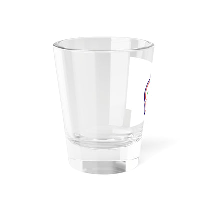 Flag of Chinese Taipei for Deaf 1997-2019 (China) Shot Glass 1.5oz
