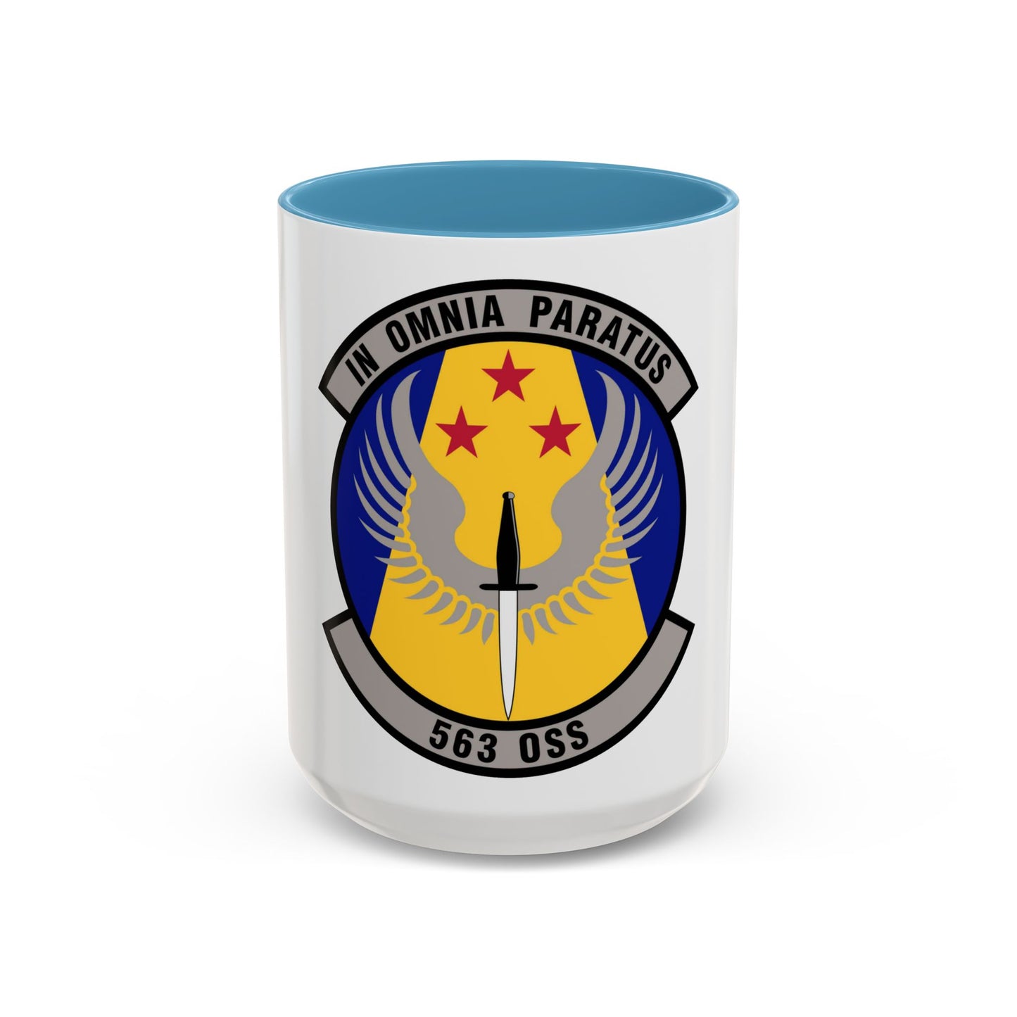 563d Operations Support Squadron (U.S. Air Force) Accent Coffee Mug