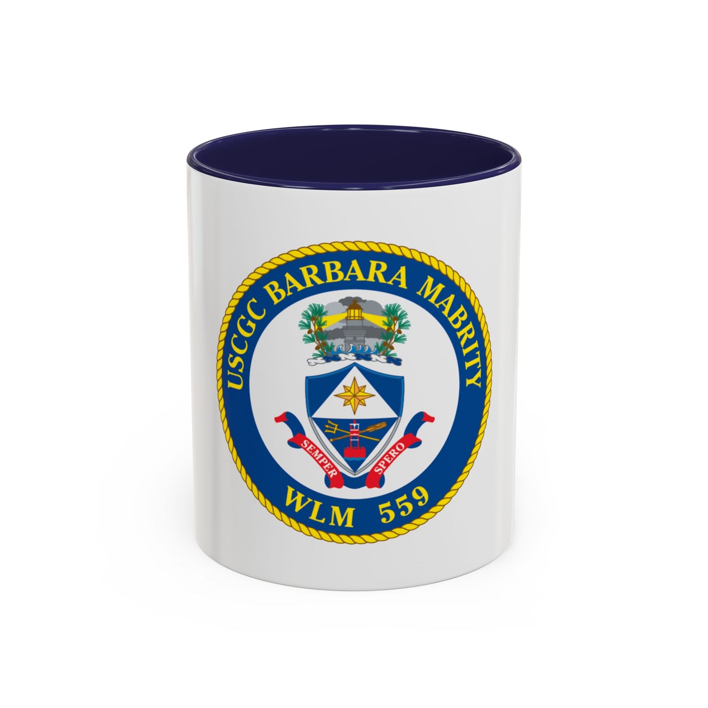 USCGC Barbara Mabrity WLM 559 (U.S. Coast Guard) Accent Coffee Mug