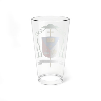 Escudo de Francisco José Prieto Fernández (Spain) (Coat of Arms) Pint Glass 16oz