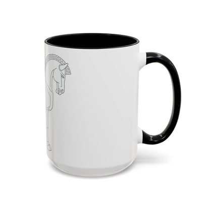 75 Engineer Battalion (U.S. Army) Accent Coffee Mug