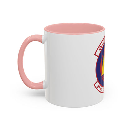 514th Flight Test Squadron (U.S. Air Force) Accent Coffee Mug