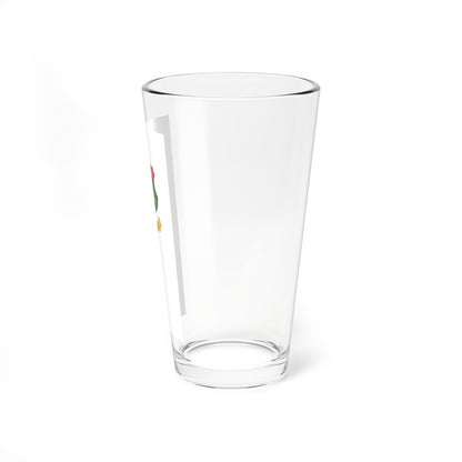 Flag of Berkesd (Hungary) Pint Glass 16oz
