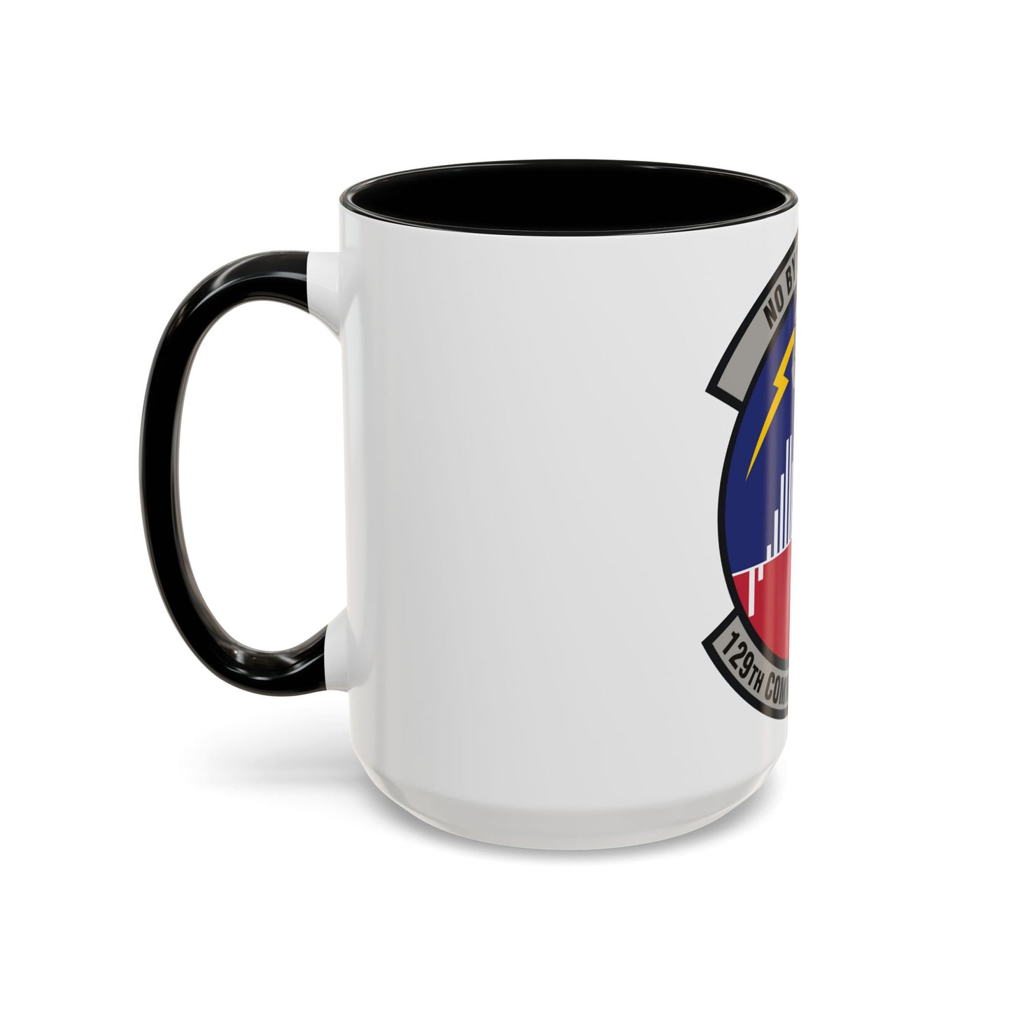 129th Communications Flight (U.S. Air Force) Accent Coffee Mug