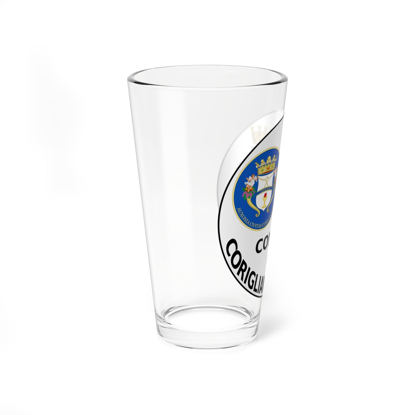 Corigliano-Rossano-Stemma (Italy) (Coat of Arms) Pint Glass 16oz