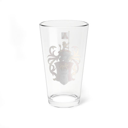 Full coat of arms of the Colony of Singapore 1948-1959 (Singapore) (Coat of Arms) Pint Glass 16oz