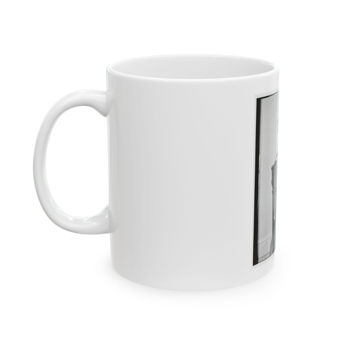 Portrait Of Maj. Gen. Samuel R. Curtis, Officer Of The Federal Army (U.S. Civil War) White Coffee Mug