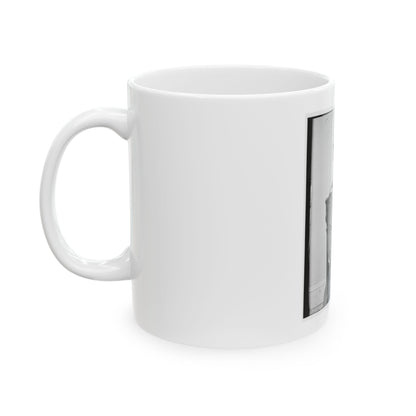 Portrait Of Maj. Gen. Samuel R. Curtis, Officer Of The Federal Army (U.S. Civil War) White Coffee Mug