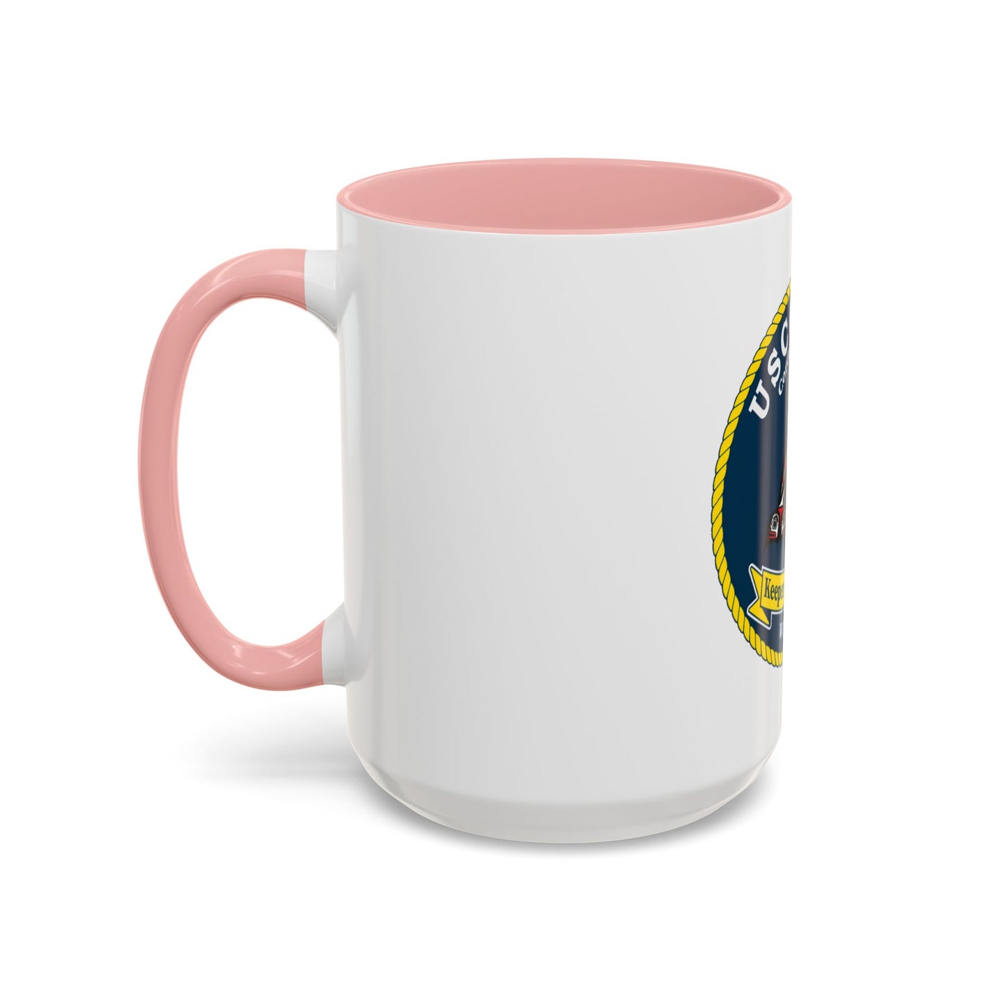 USCG FIR WLB 213 (U.S. Coast Guard) Accent Coffee Mug