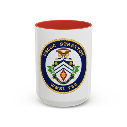 USCG Stratton WMSL 752 (U.S. Coast Guard) Accent Coffee Mug