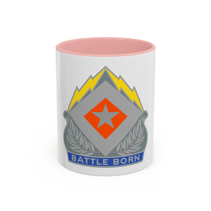422 Signal Battalion (U.S. Army) Accent Coffee Mug