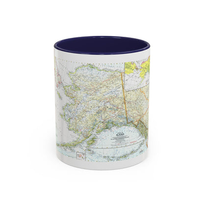 USA - Alaska (1959) (Map) Accent Coffee Mug