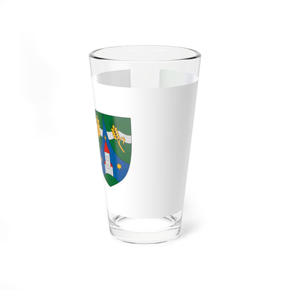 Flag of Pokaszepetk (Hungary) Pint Glass 16oz