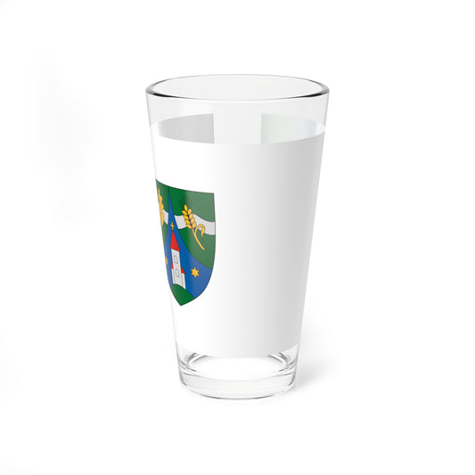 Flag of Pokaszepetk (Hungary) Pint Glass 16oz