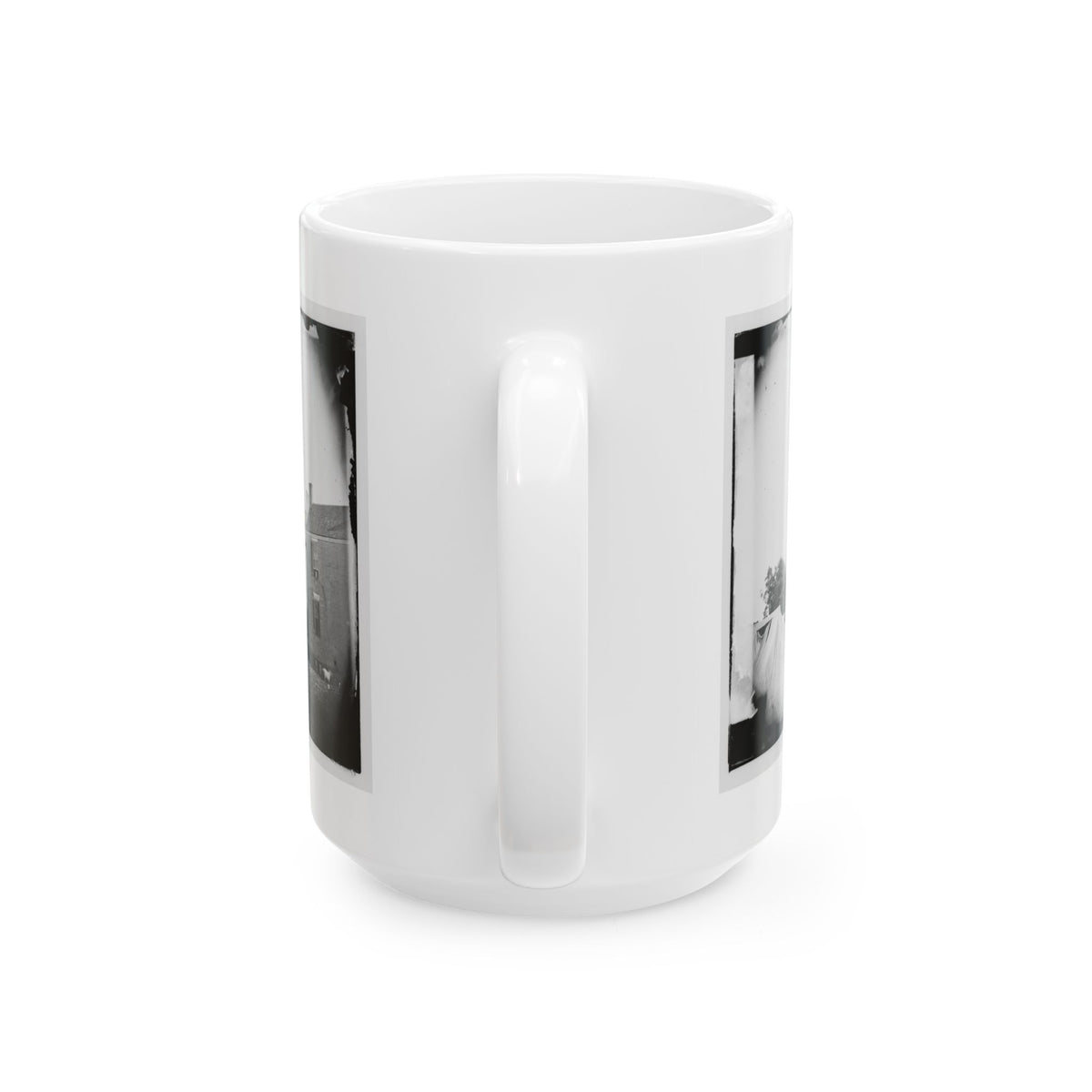 Warrenton, Va. Courthouse (U.S. Civil War) White Coffee Mug