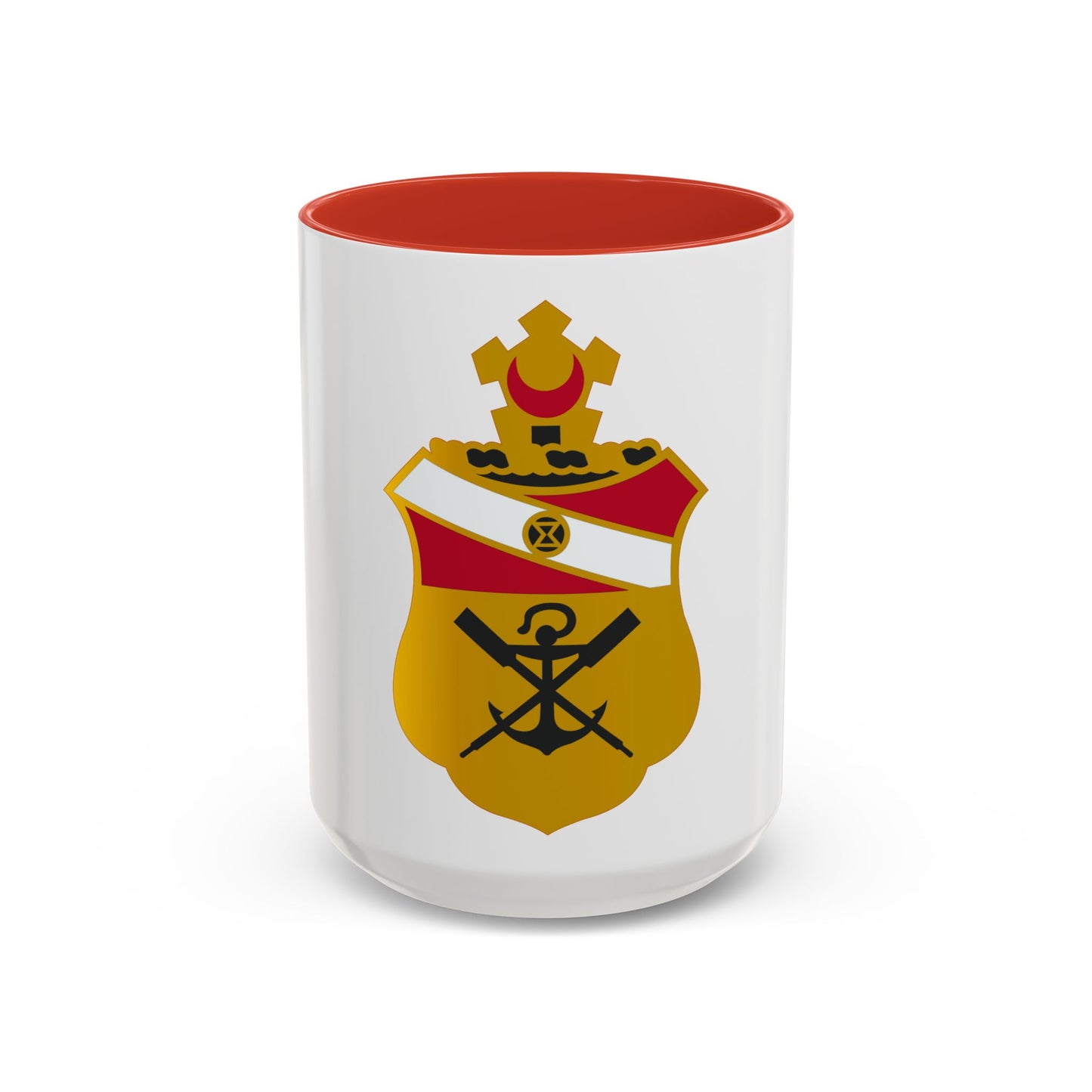 21 Engineer Battalion (U.S. Army) Accent Coffee Mug
