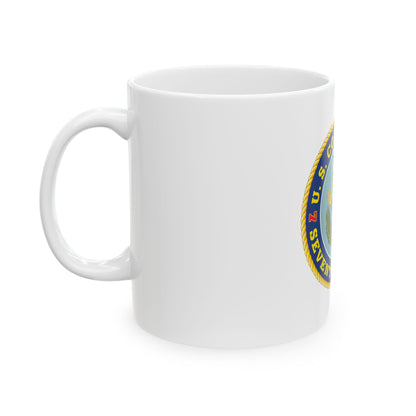 USCG Seventh District (U.S. Coast Guard) White Coffee Mug