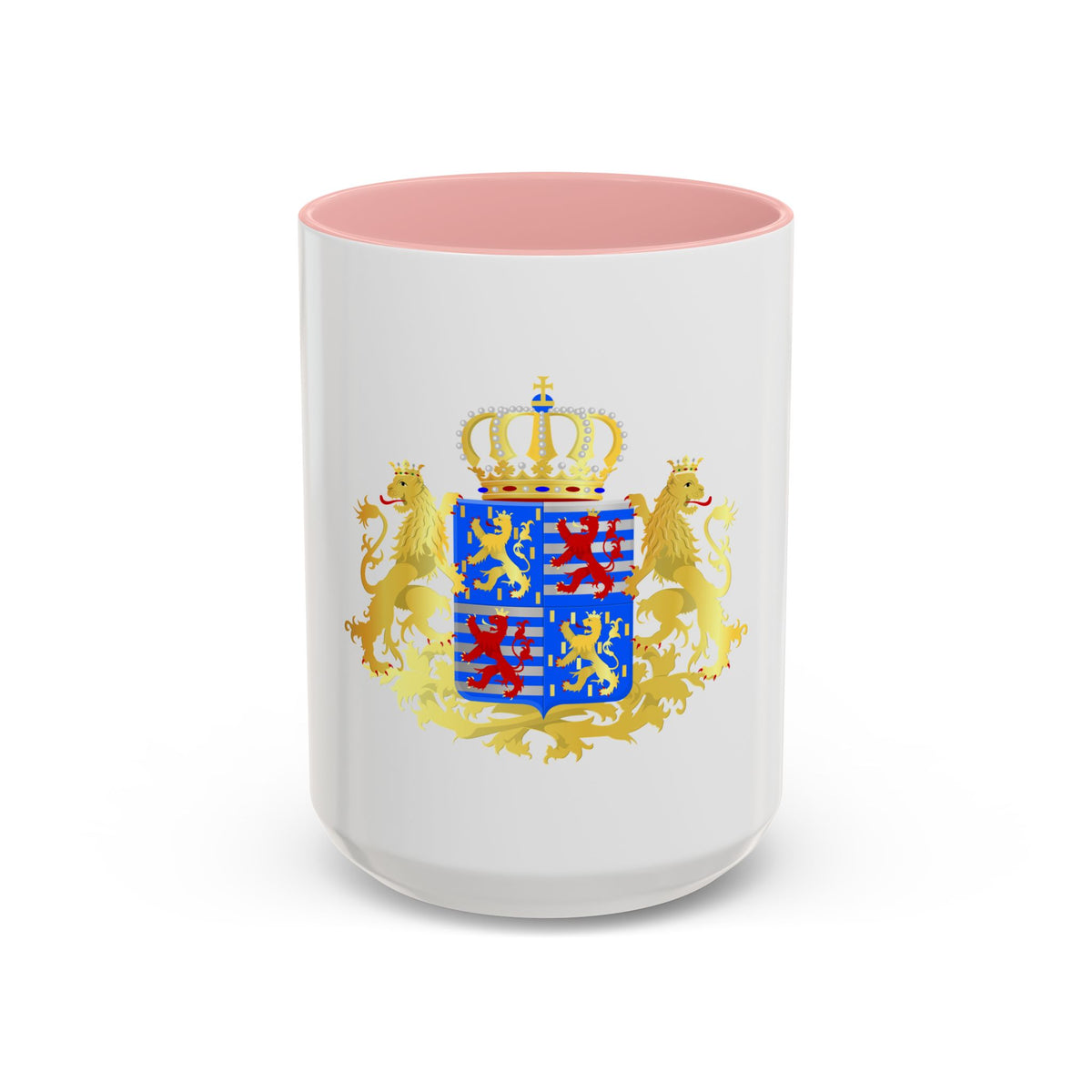 Middle coat of arms of the Grand Dukes of Luxembourg prior to 2000 - Accent Coffee Mug