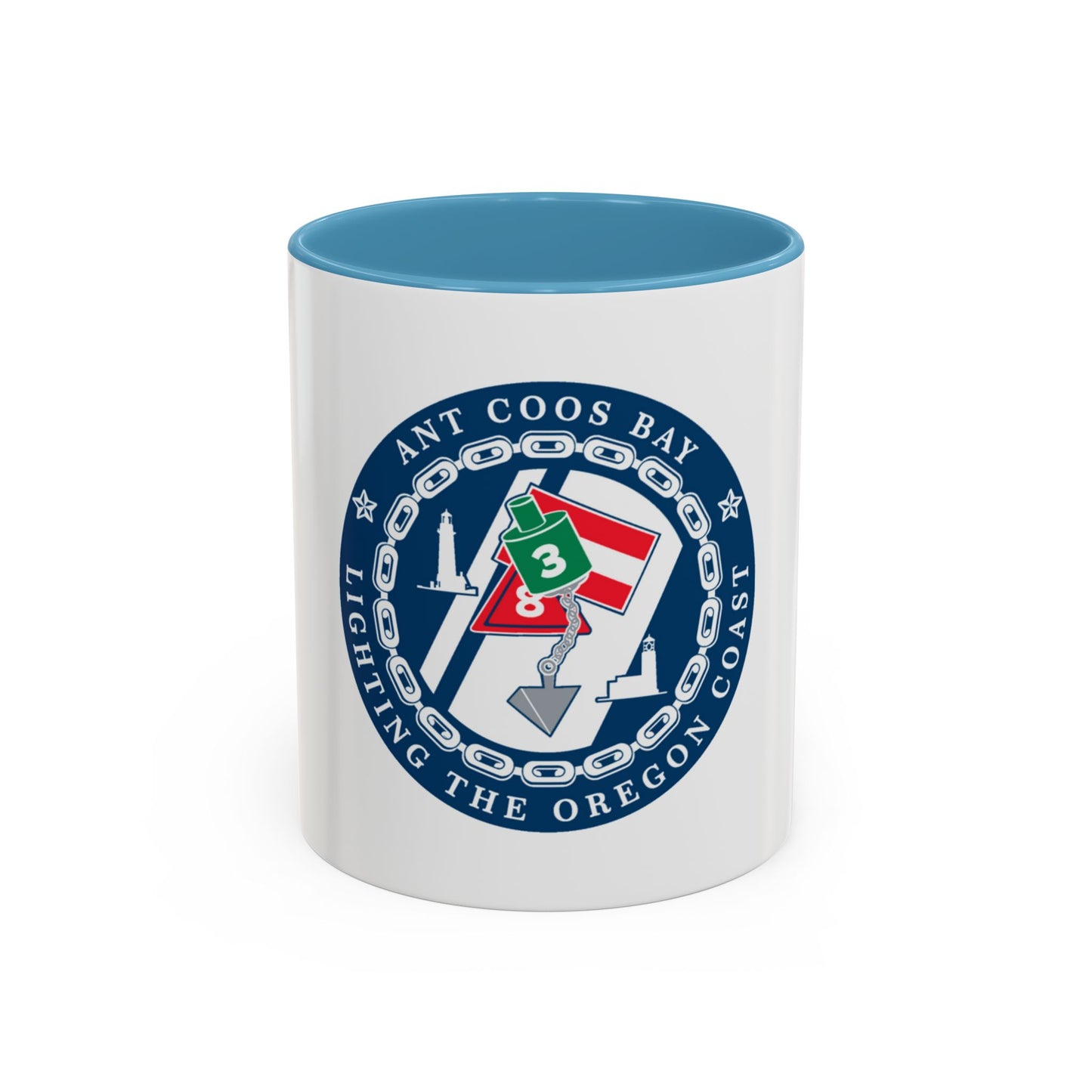 ANT Coos Bay Oregon (U.S. Coast Guard) Accent Coffee Mug