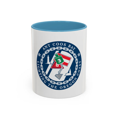 ANT Coos Bay Oregon (U.S. Coast Guard) Accent Coffee Mug