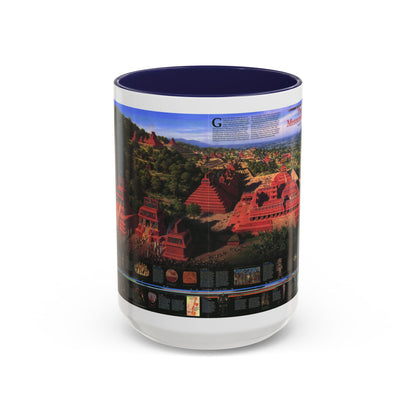 North America - The Mesoamericans (1997) (Map) Accent Coffee Mug
