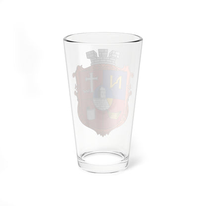 Coat of arms Zolochiv (Ukraine) (Coat of Arms) Pint Glass 16oz