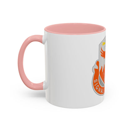 156 Signal Battalion (U.S. Army) Accent Coffee Mug