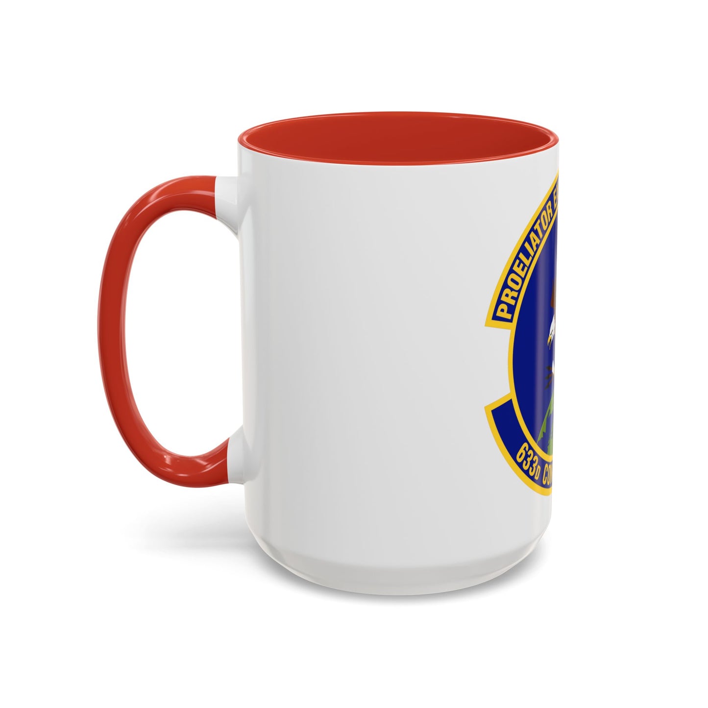 633d Contracting Squadron (U.S. Air Force) Accent Coffee Mug