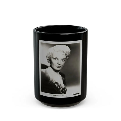 Sheree North #190 1 (Vintage Female Icon) Black Coffee Mug-15oz-Go Mug Yourself