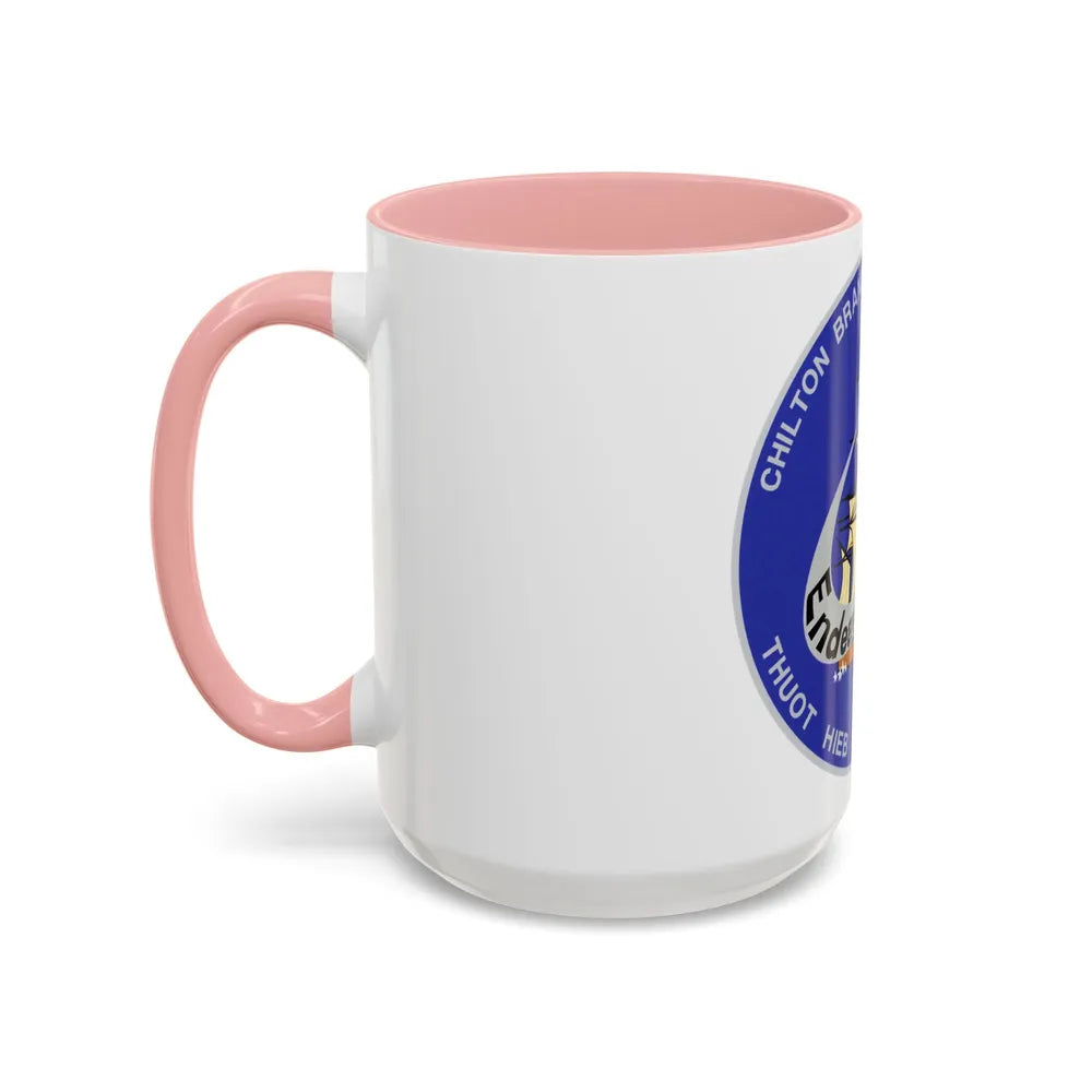 STS 49 (NASA) Accent Coffee Mug-Go Mug Yourself