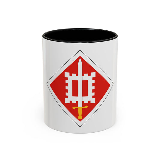 18th Engineer Brigade (U.S. Army) Accent Coffee Mug