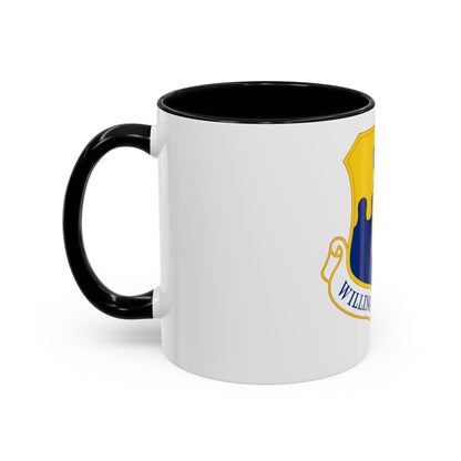 43 Air Mobility Operations Group AMC (U.S. Air Force) Accent Coffee Mug