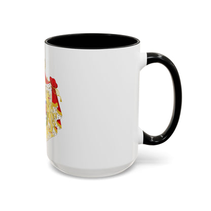 Greater coat of arms of the grand-duchy of Luxembourg 2 - Accent Coffee Mug