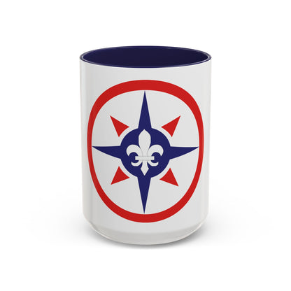 316th Sustainment Command Expeditionary (U.S. Army) Accent Coffee Mug