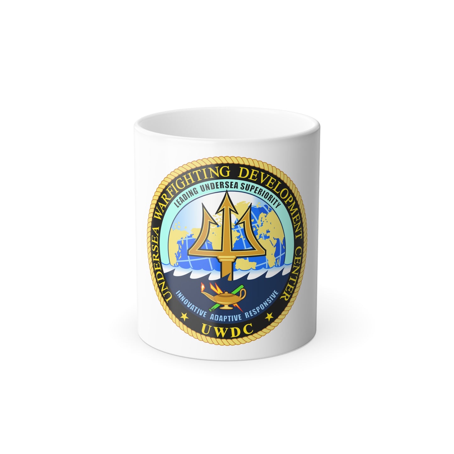 Undersea Warfighting Development Center (U.S. Navy) Color Changing Mug 11oz