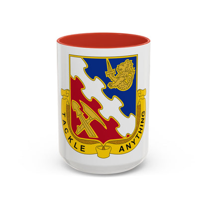 863 Engineer Battalion (U.S. Army) Accent Coffee Mug