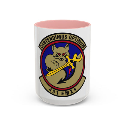 451st Expeditionary Maintenance Squadron (U.S. Air Force) Accent Coffee Mug