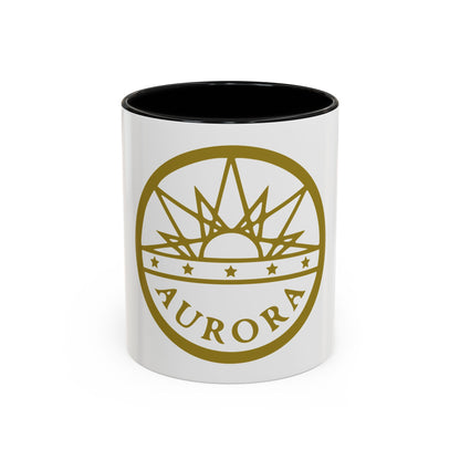 Seal of Aurora Colorado - Accent Coffee Mug