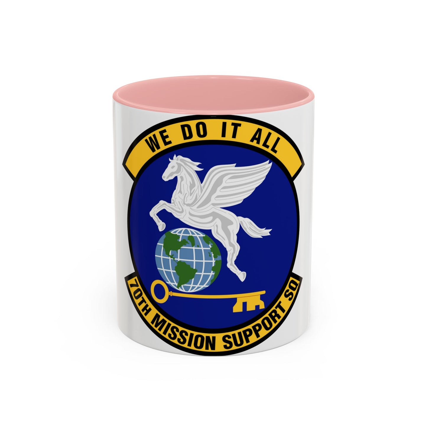 70th Mission Support Squadron (U.S. Air Force) Accent Coffee Mug