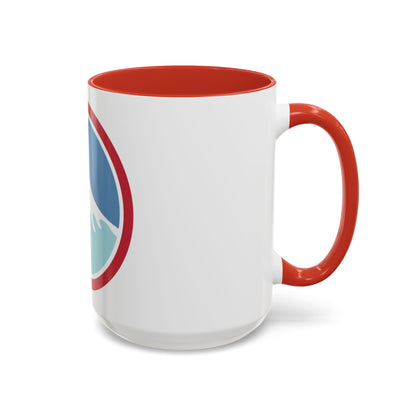 United States Japan Shoulder sleeve insignia (U.S. Army) Accent Coffee Mug