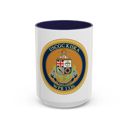 USCGC Kiska WPB 1336 (U.S. Coast Guard) Accent Coffee Mug