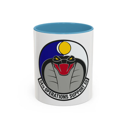 54th Operations Support Squadron (U.S. Air Force) Accent Coffee Mug