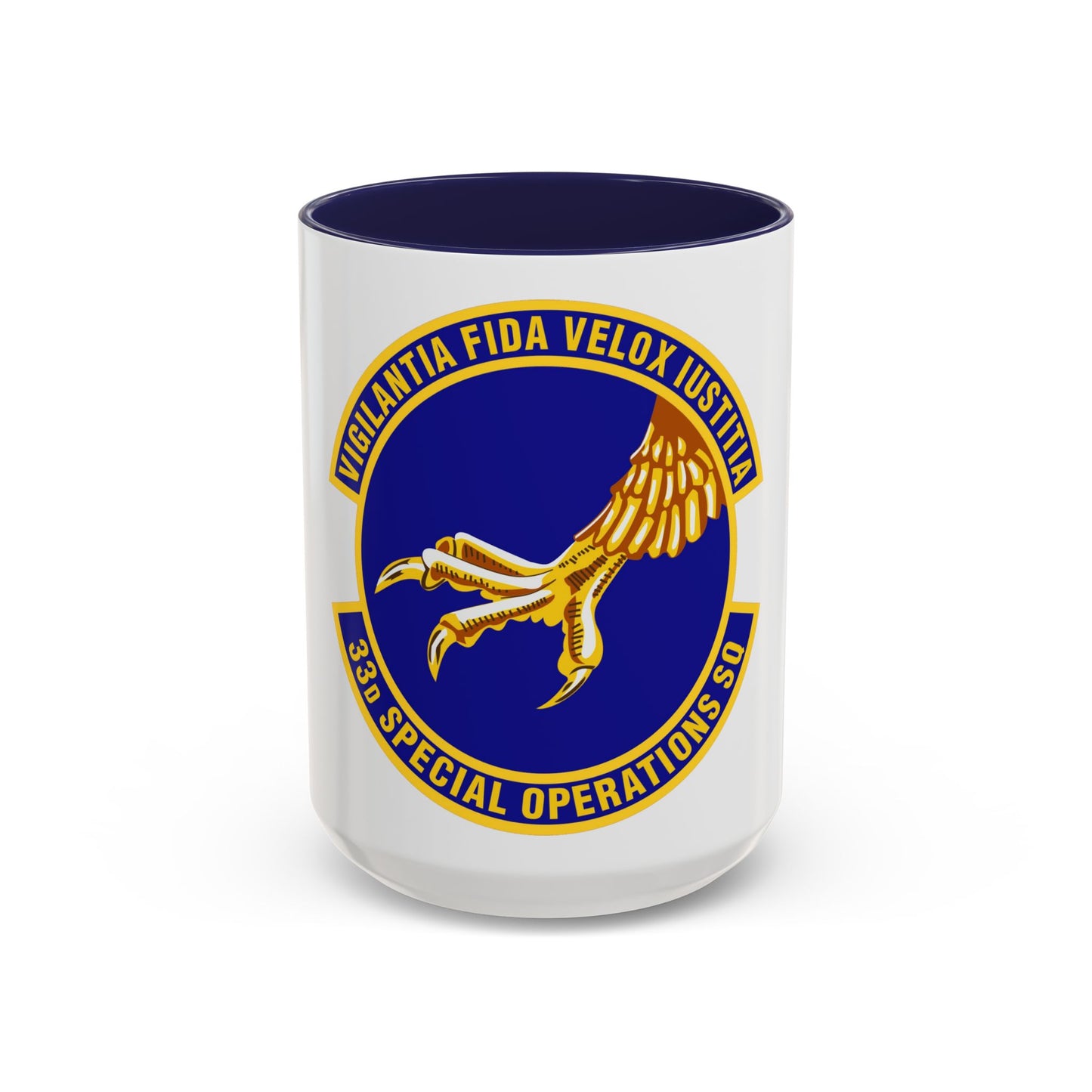 33d Special Operations Squadron (U.S. Air Force) Accent Coffee Mug
