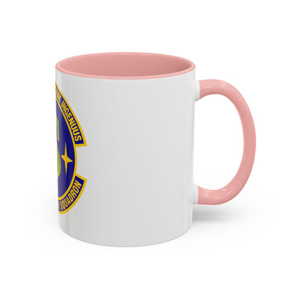 97th Comptroller Squadron (U.S. Air Force) Accent Coffee Mug